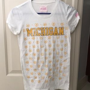 Michigan shirt by PINK